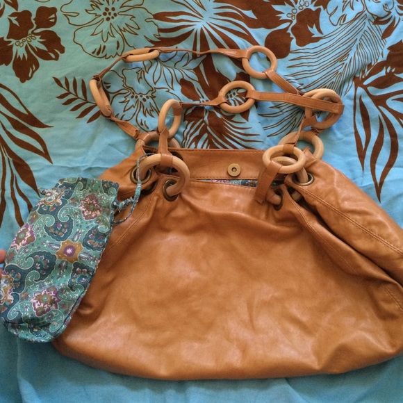 Tan bag