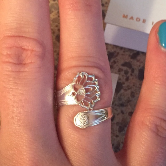 Alex and Ani Lotus Ring