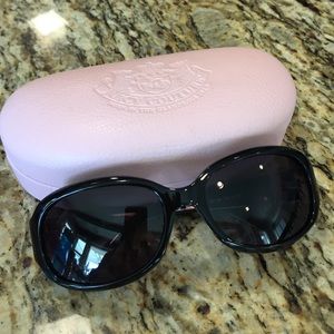 Authentic Juicy Couture Mary Jane black sunglasses