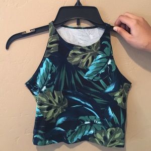 American apparel crop top