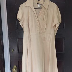 ModCloth lovely fit and flare dress