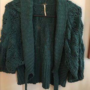 Free People Tie Wrap Cardigan