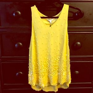 Gorgeous Yellow Top NWT