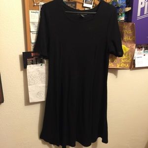 Black forever 21 flowing dress