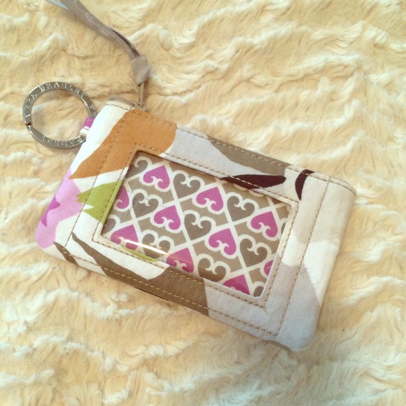 Vera Bradley mini license holder