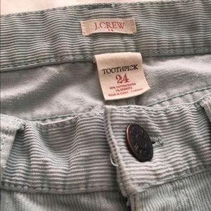 J.Crew Toothpick Baby Blue Cords