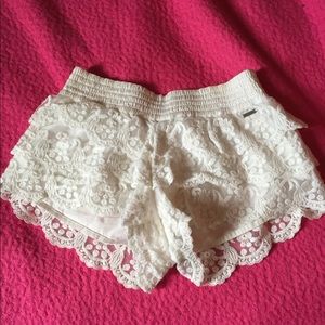 Abercrombie lace shorts