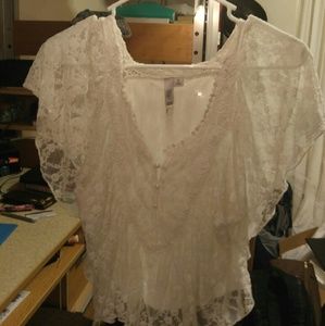Cute lace shirt