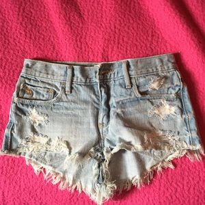 LAST CHANCE!!! Abercrombie high wasted shorts