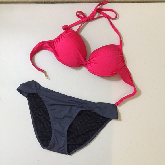 Victoria secret push-up swim top and bottom