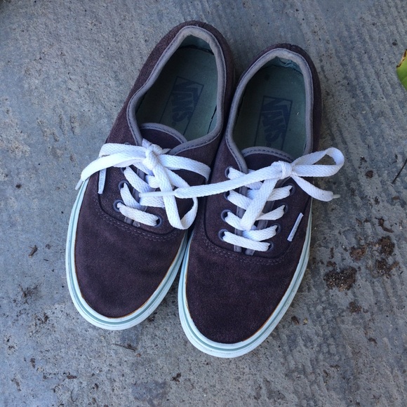 Suede Lace Up Vans *LAST CHANCE* - Picture 3 of 4