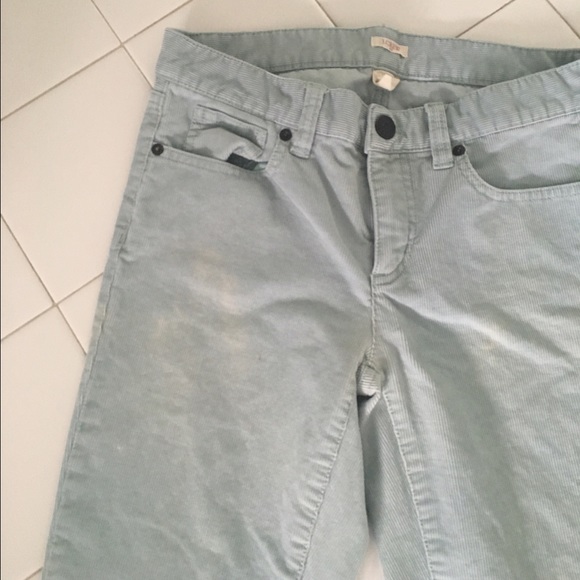 Light Blue Corduroy Pants