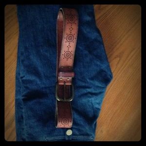 AE leather belt
