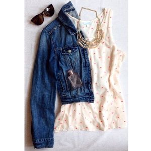 Jun&Ivy Polka Dot Tank Top