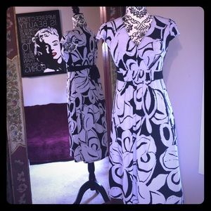 🍁Black & White Dress 💋