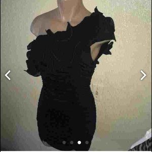 Black Fredricks Party Dress