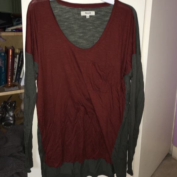 Madewell Long sleeve multi-colored shirt