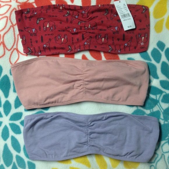 Bundle of three Pacsun bandeaus