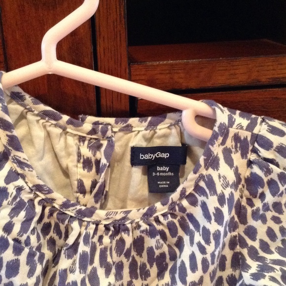GAP purple cheetah dress - Picture 4 of 4