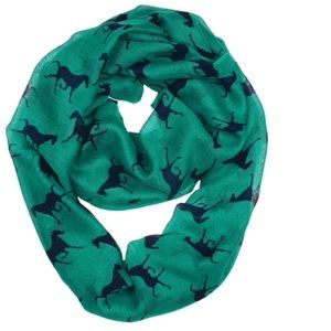 Horse Print Spring summer Infinity scarf