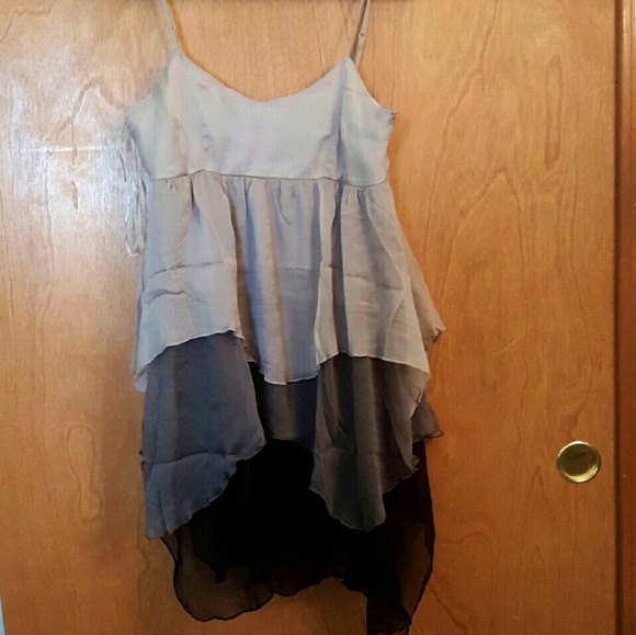 🚨CLOSET CLEAR OUT🚨 ombré ruffles dress - Picture 4 of 4