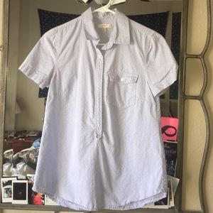 Pale blue J. Crew button down