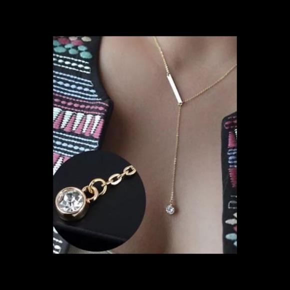 Fashion Gold Brand Heart Necklace chain - Picture 3 of 4