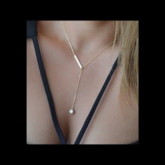 Fashion Gold Brand Heart Necklace chain - Picture 2 of 4