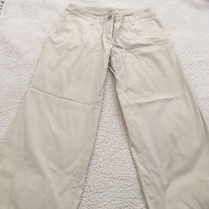 Khaki Full length Petite Pants