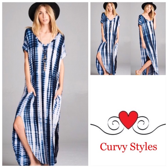 Dresses & Skirts - 🌟New Arrival: Slouchy Tie Dye Maxi Dress