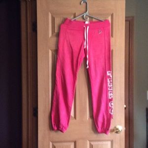 Pink sweats