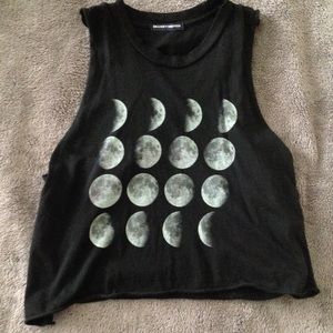Brandy Melville Moon muscle/crop top