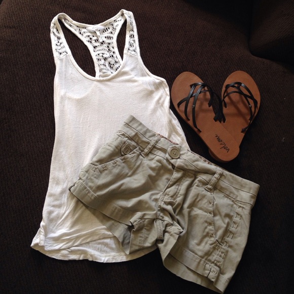 Khaki shorts