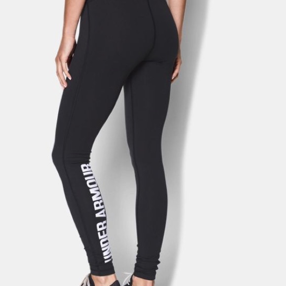 under armour wordmark leggings