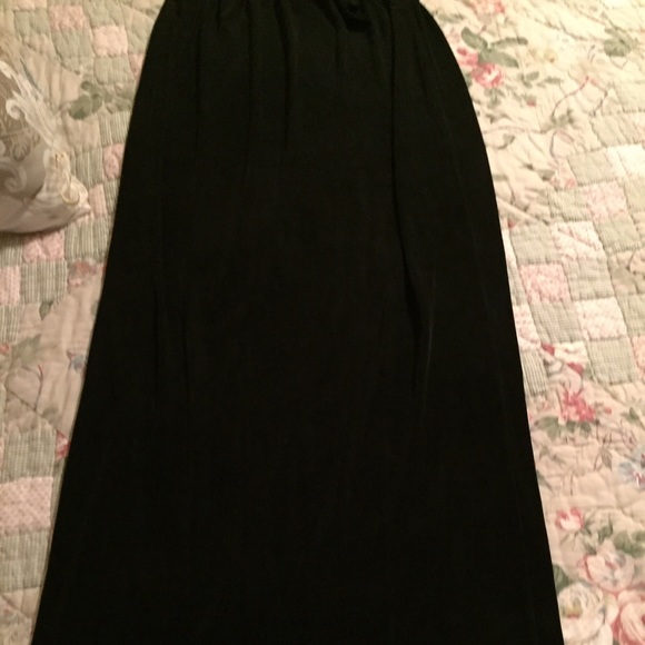 Long black skirt