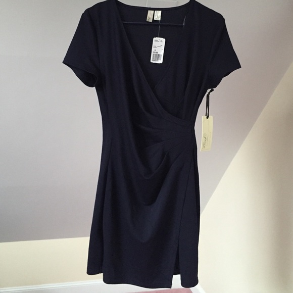 Mini dress with a Deep V