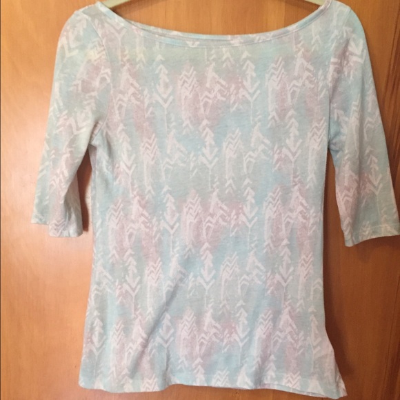 Aztec print shirt!