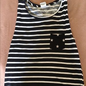 **Sold on MERC **Vs Pink Stars and Stripes tank