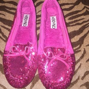Pink sequin Mocs