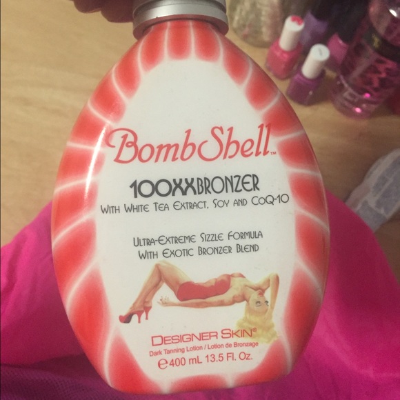 Bombshell tingle tanning lotion