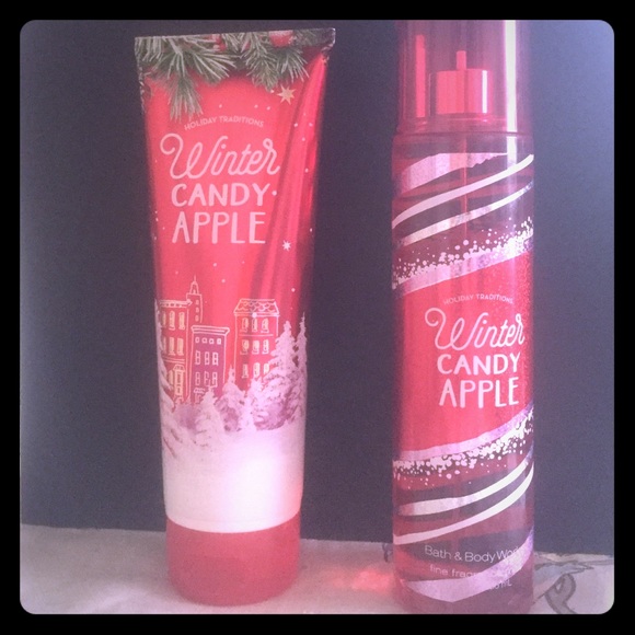Bath&Body Works Winter Candy Apple Lotion&Perfume