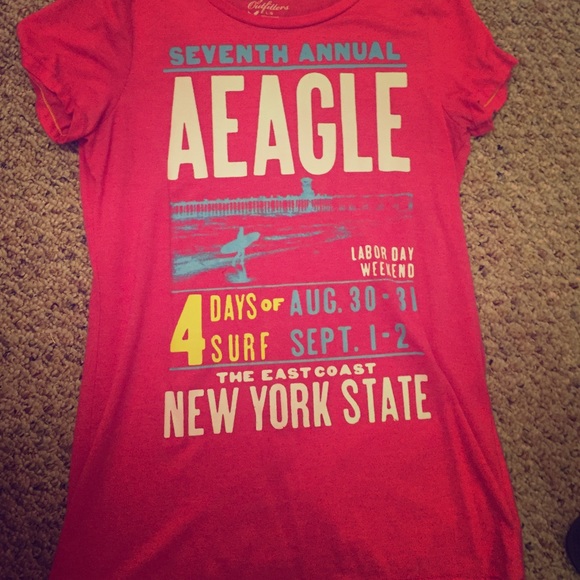 Pink American Eagle T-Shirt