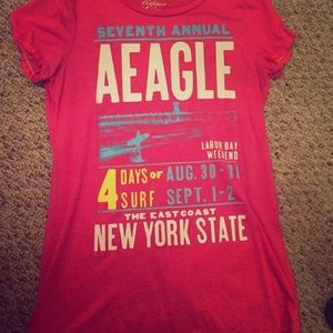 Pink American Eagle T-Shirt