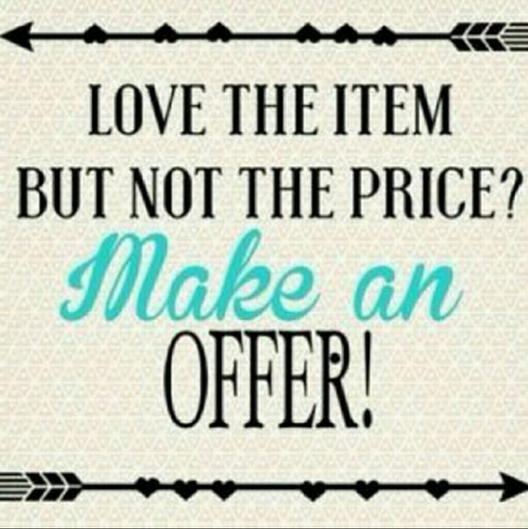 Accepting reasonable offers!