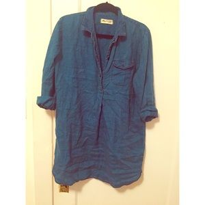 Madewell Denim shirt dress