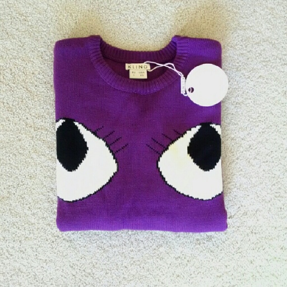 NWT KLING Eye Sweater