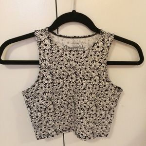 Floral crop top