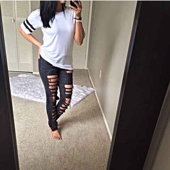 Oversized basic varsity tee - Picture 4 of 4