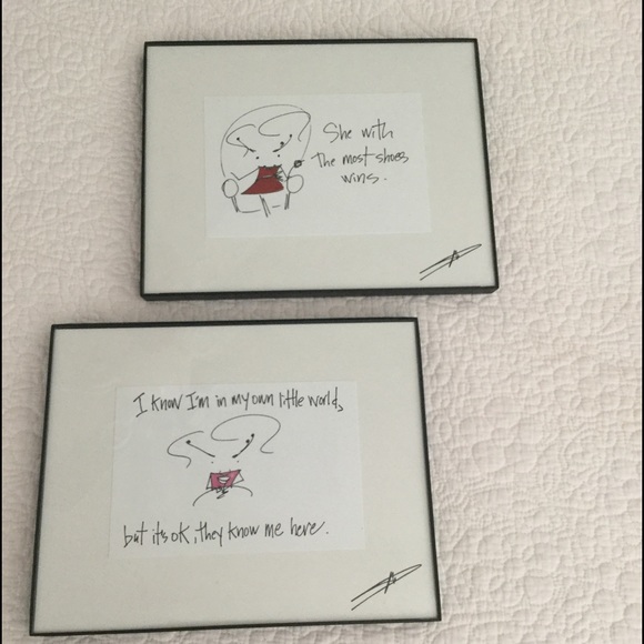 Two fun, contemporary prints