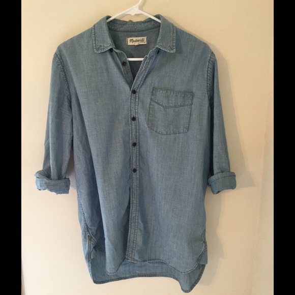 Madewell chambray top